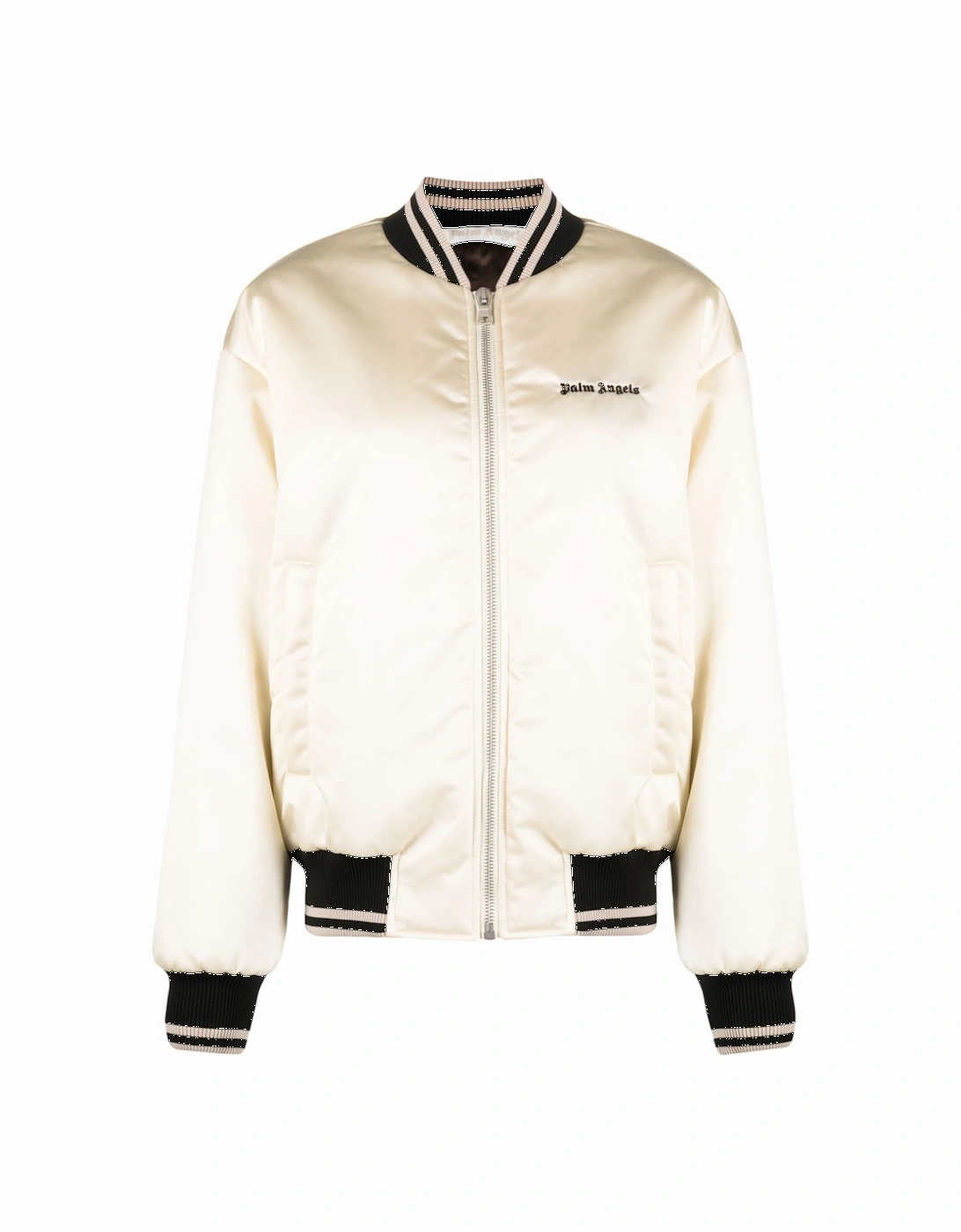 Classic Logo Bomber Jacket Beige, 5 of 4