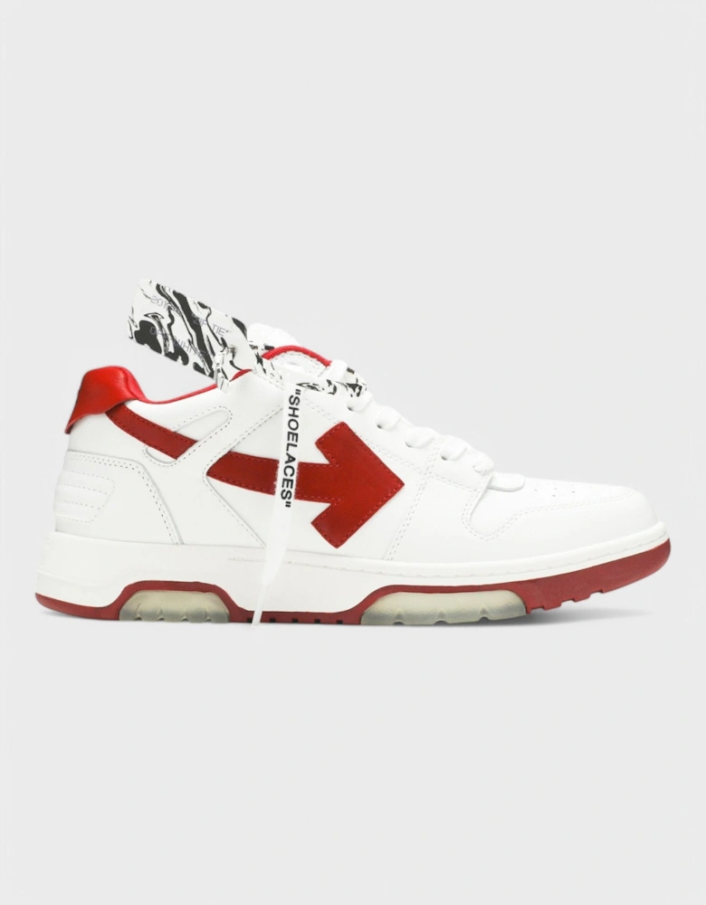 Out of Office White Red