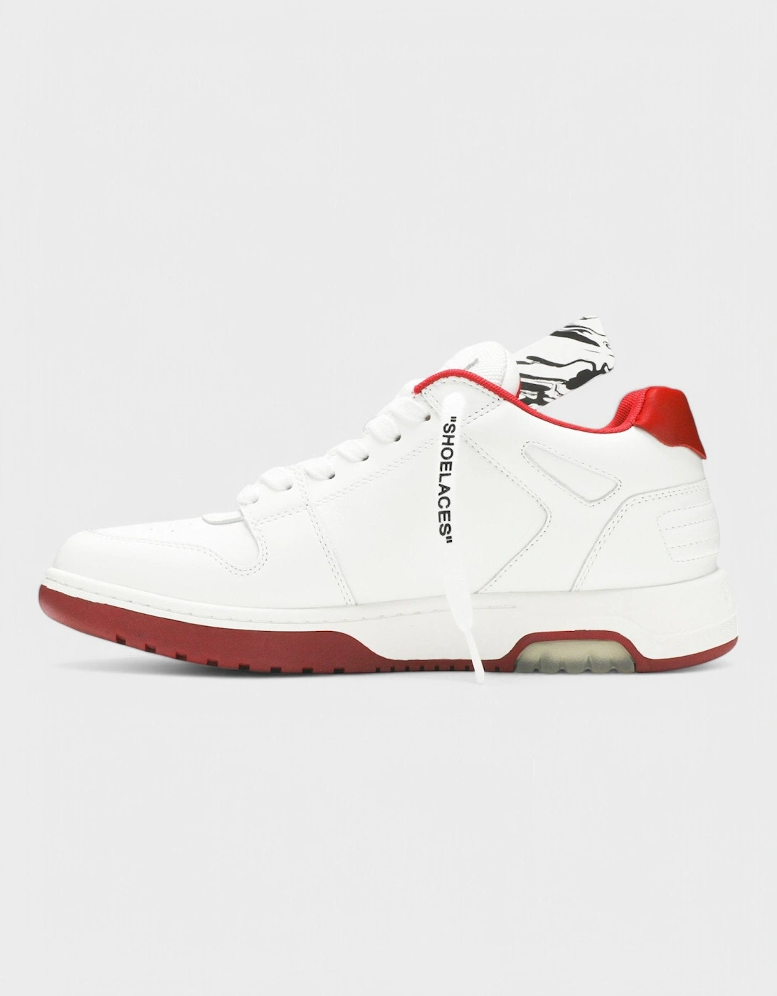 Out of Office White Red