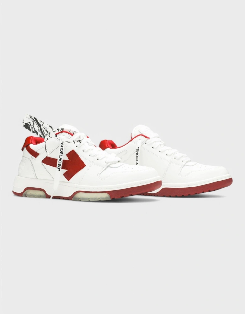 Out of Office White Red