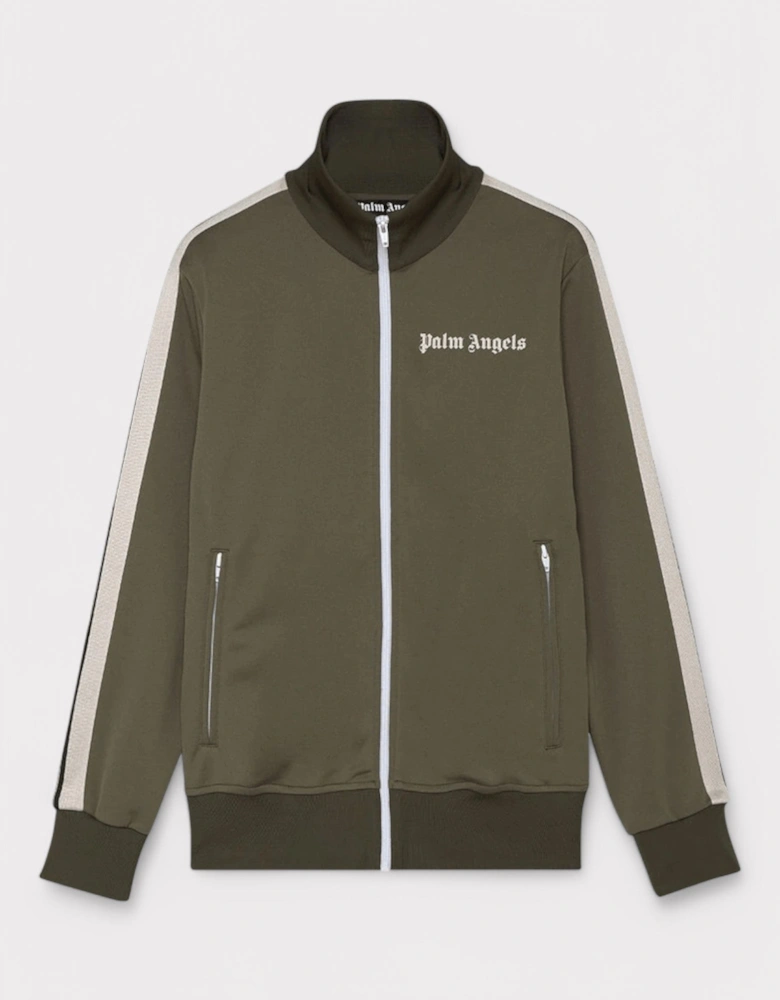 Military Track Jacket Military/Off White