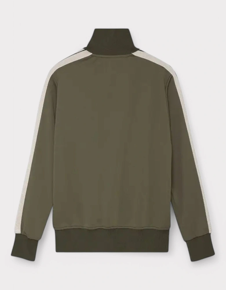 Military Track Jacket Military/Off White