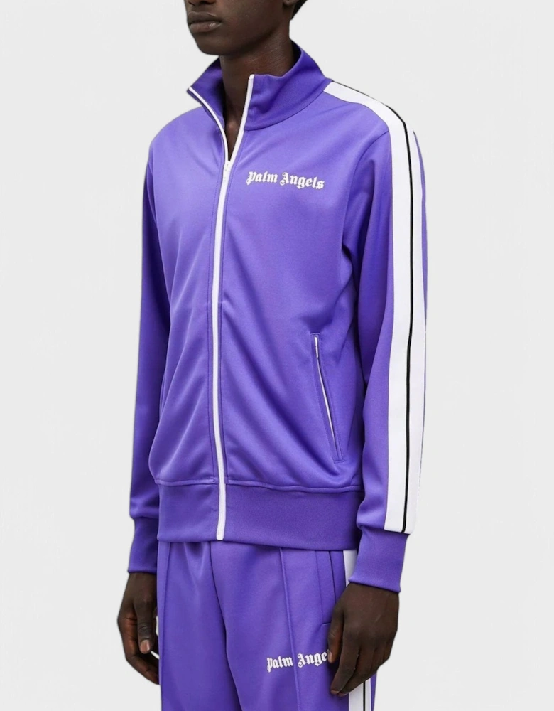 Classic Track Jacket Purple White
