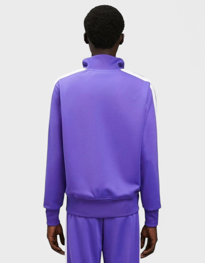 Classic Track Jacket Purple White