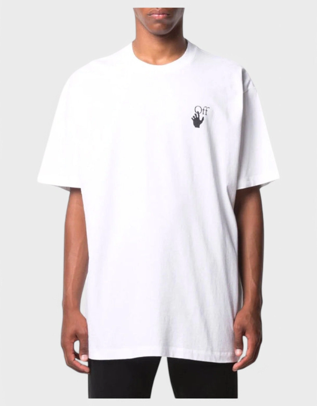 Degrade Arrow S/S Over Tee White/Black
