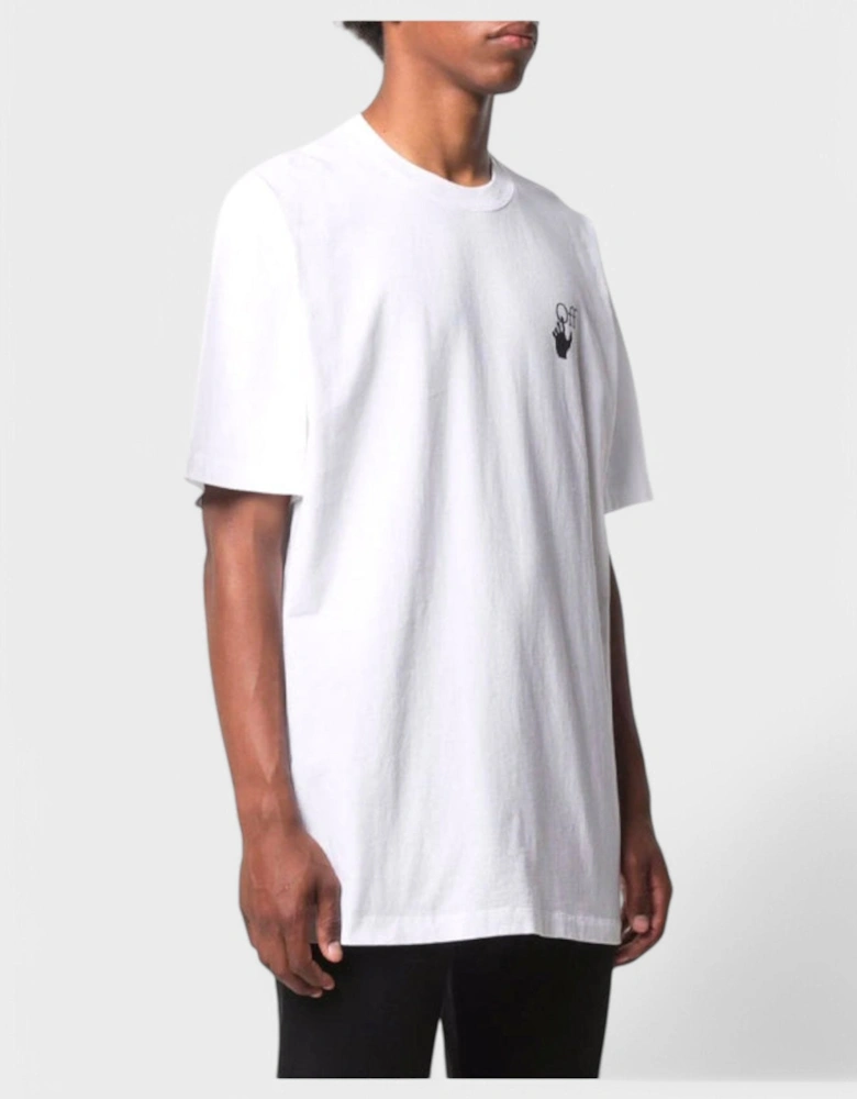 Degrade Arrow S/S Over Tee White/Black