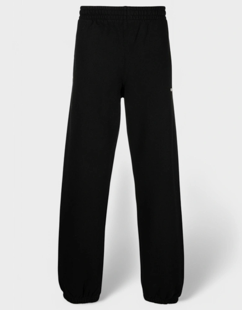 Chain Arrow Slim Sweatpants Black/White