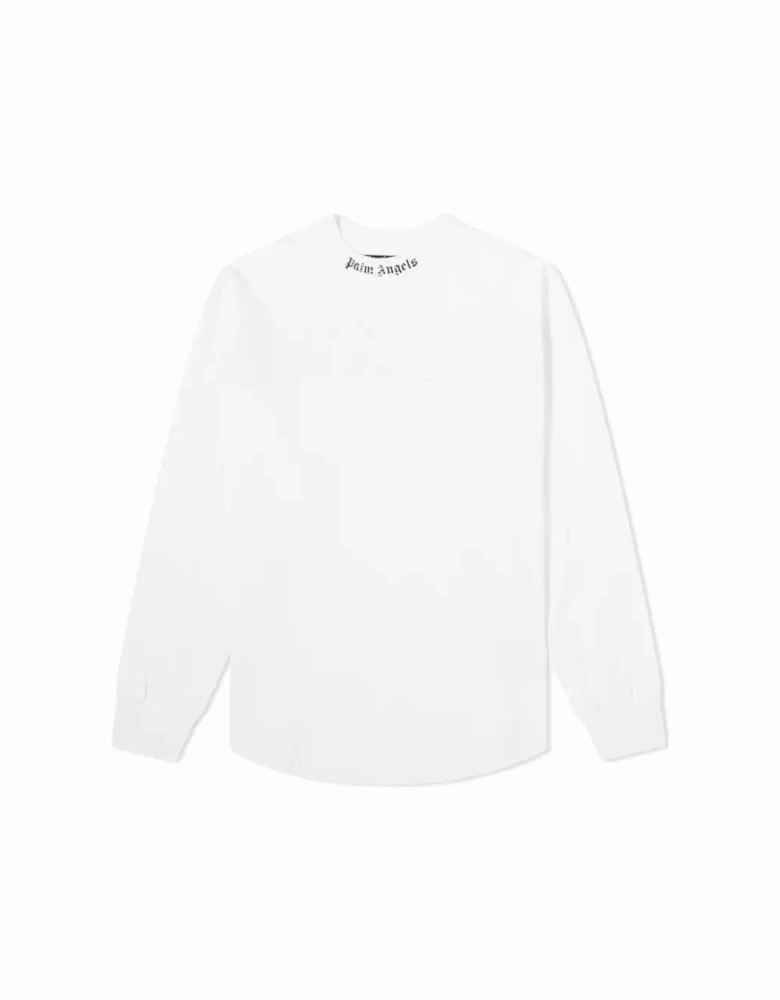 Doubled Logo T-Shirt White/Fuchsia