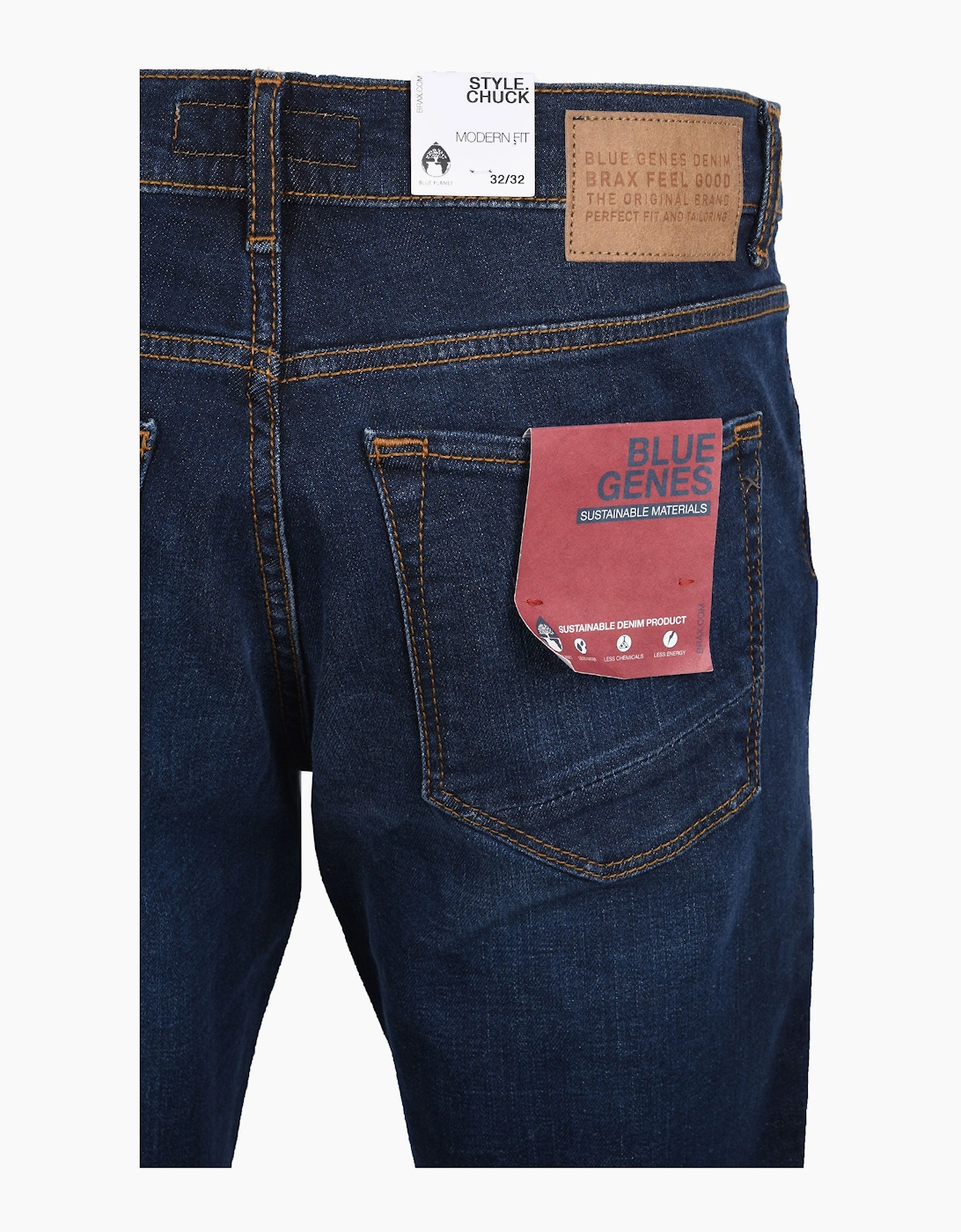 Men's Brax Chuck Jeans Denim - Blue - Size: 36/34