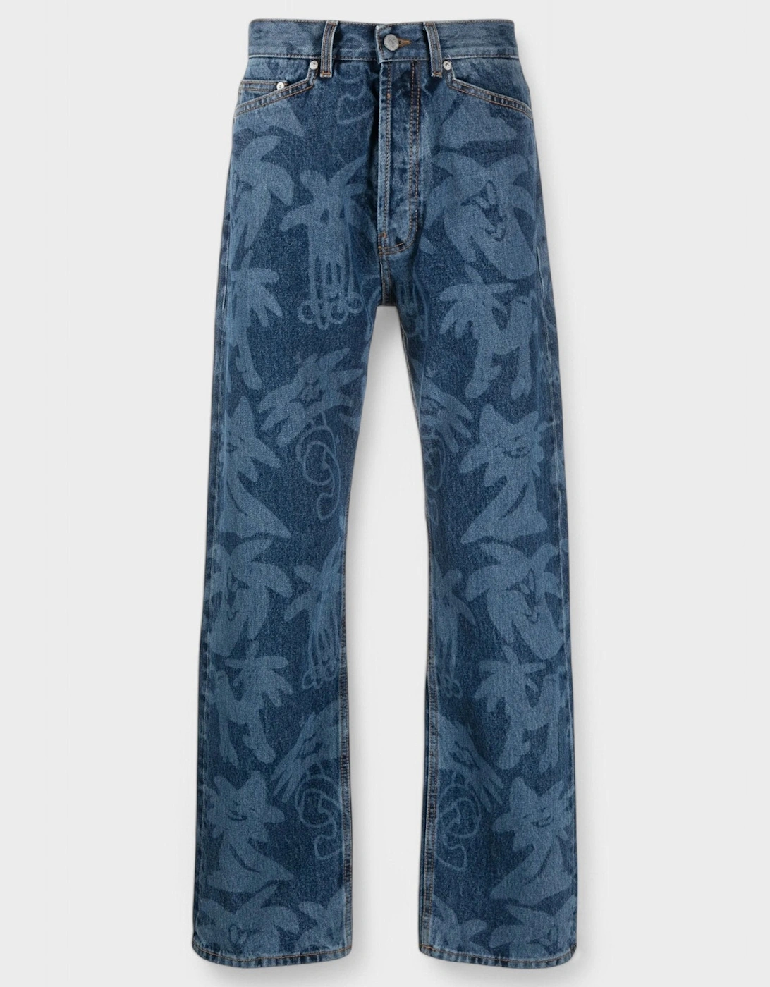 Palmity All Over Laser Denim Jeans 'Blue', 4 of 3