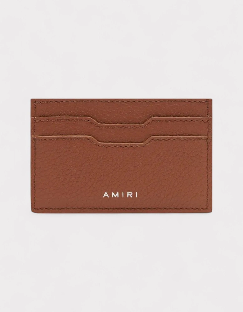 Leather Bandana Cardholder Brown