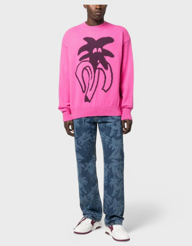 Palmity All Over Laser Denim Jeans 'Blue'
