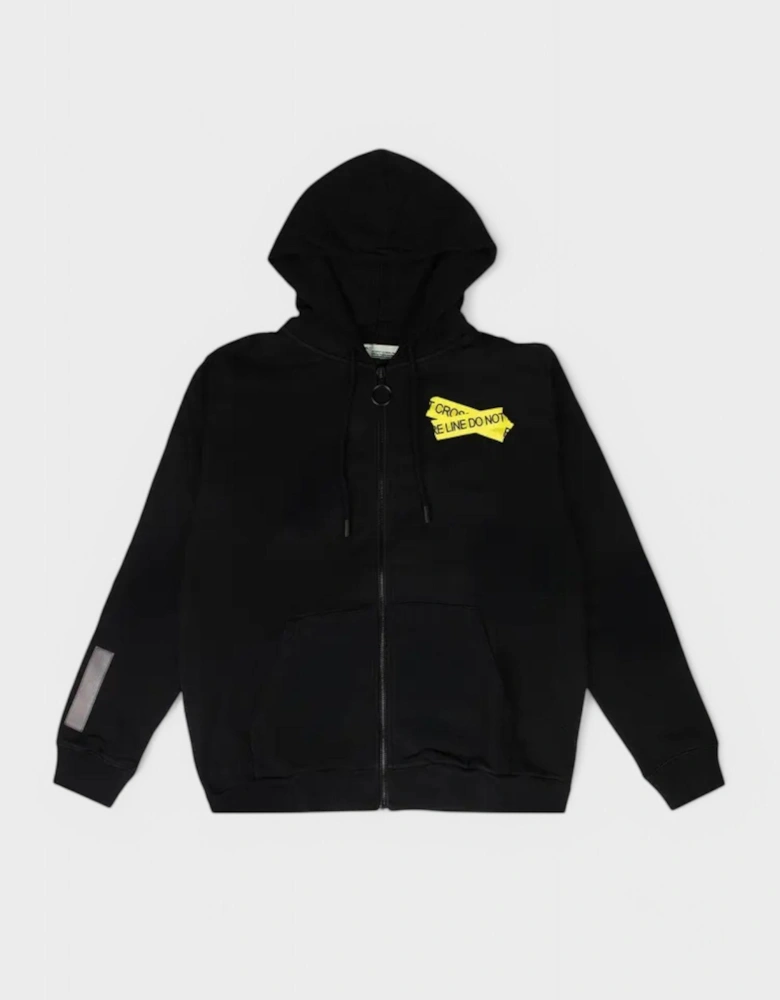 Firetape ZIp Up Hoodie Black
