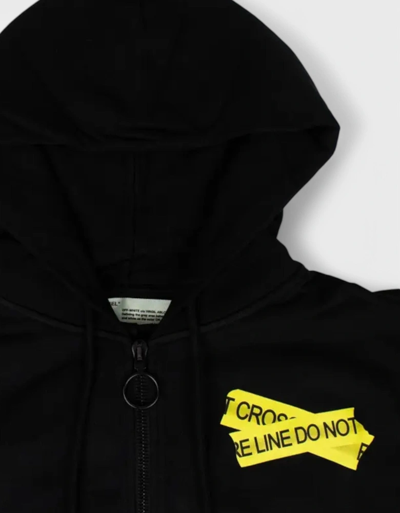 Firetape ZIp Up Hoodie Black