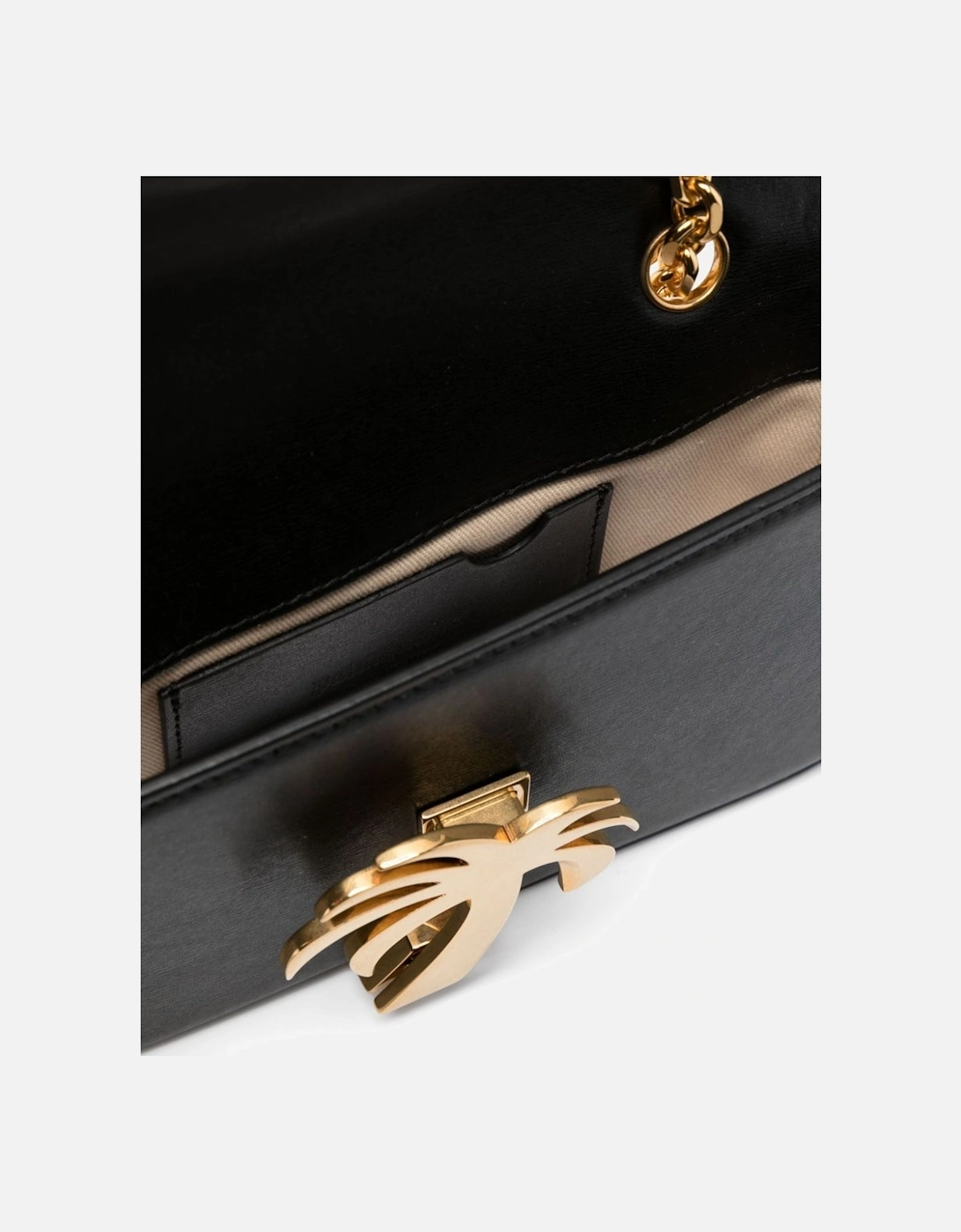 Bridge Chain Bag Black Gold