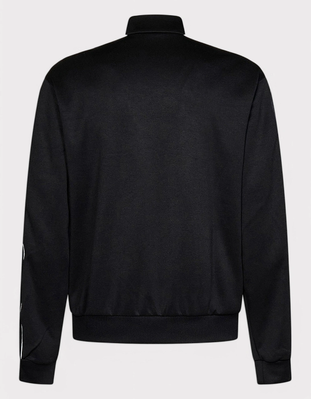 Knit Tape Track Jacket Black