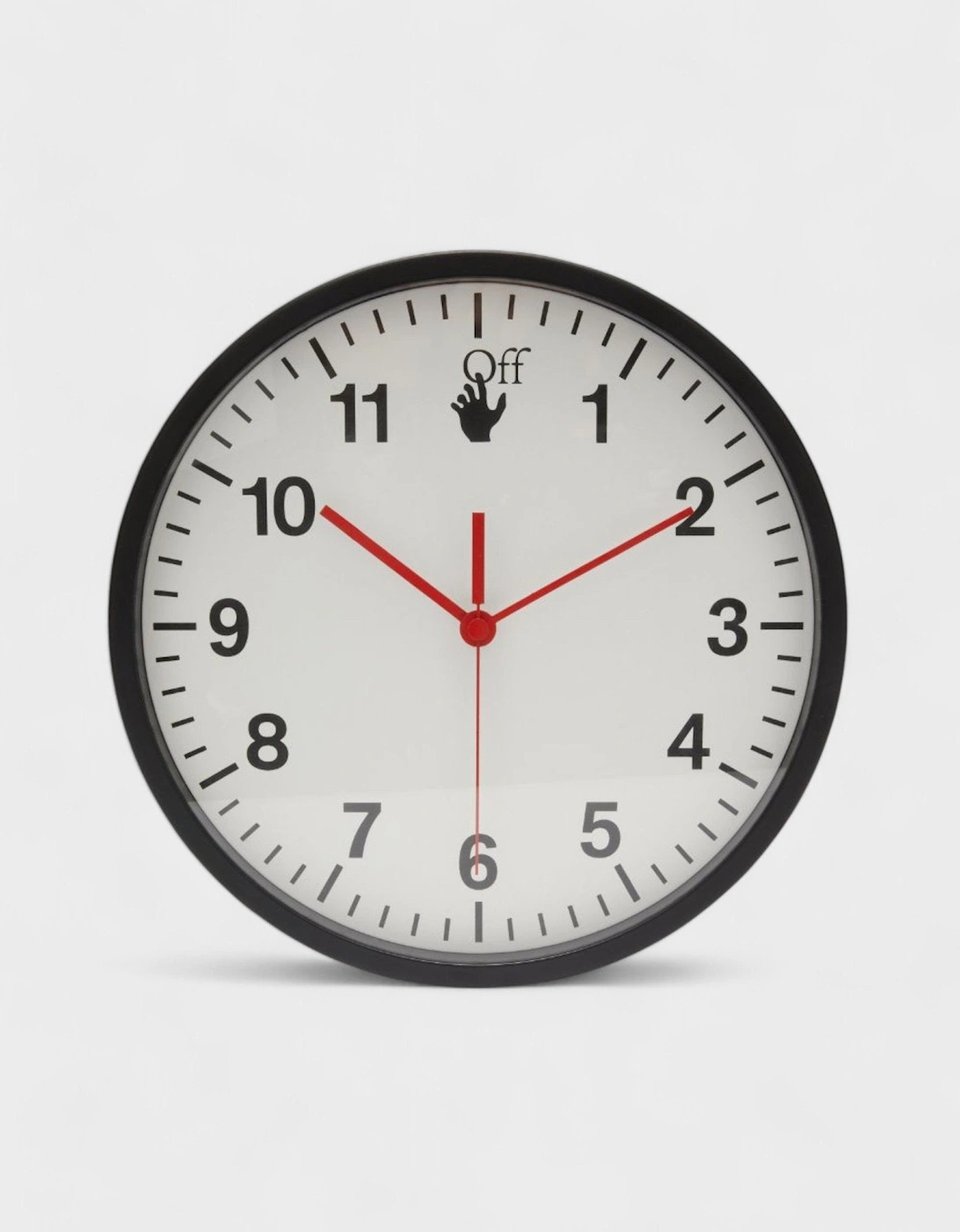 Wall Clock Black White, 2 of 1