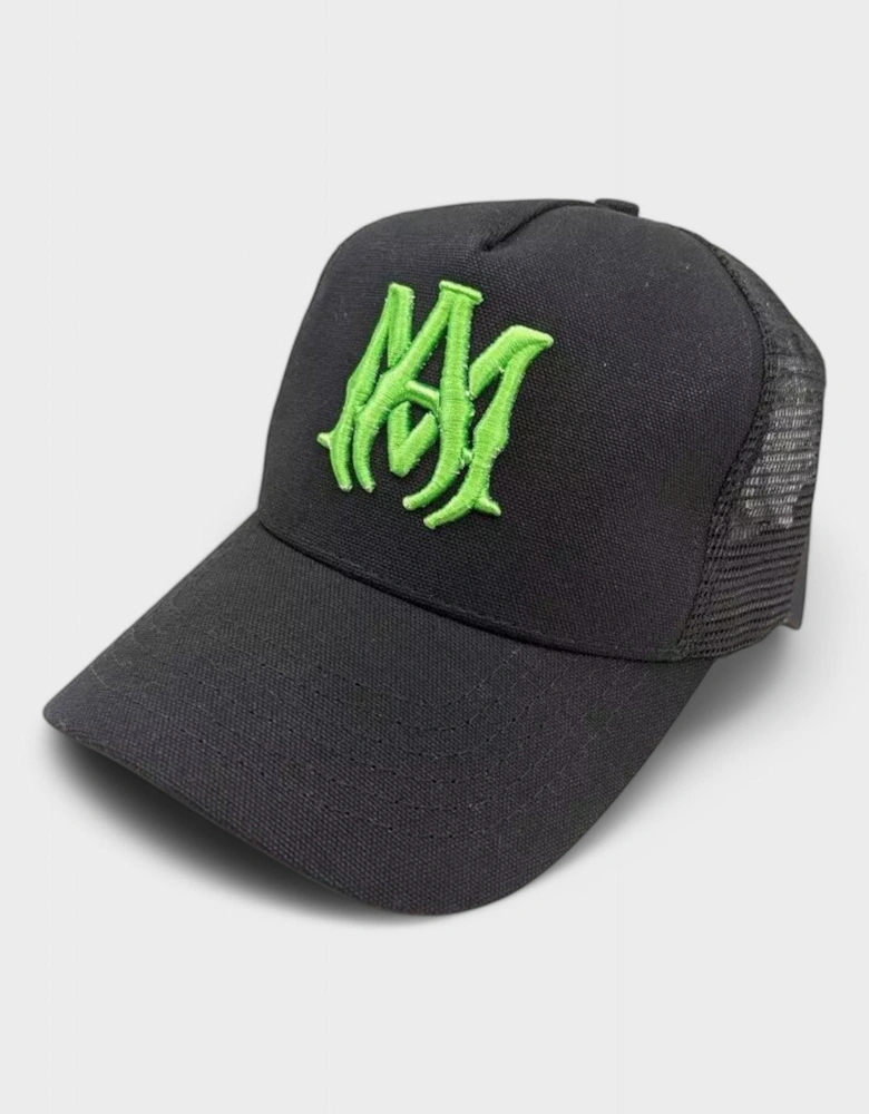MA Logo Trucker Hat Black
