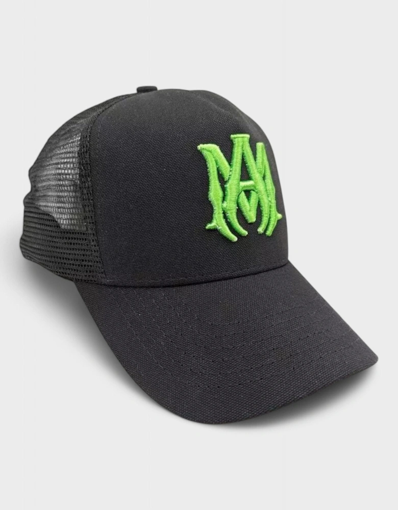MA Logo Trucker Hat Black