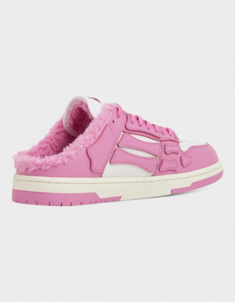 Wmns Skel Top Low Mule Shearling Pink