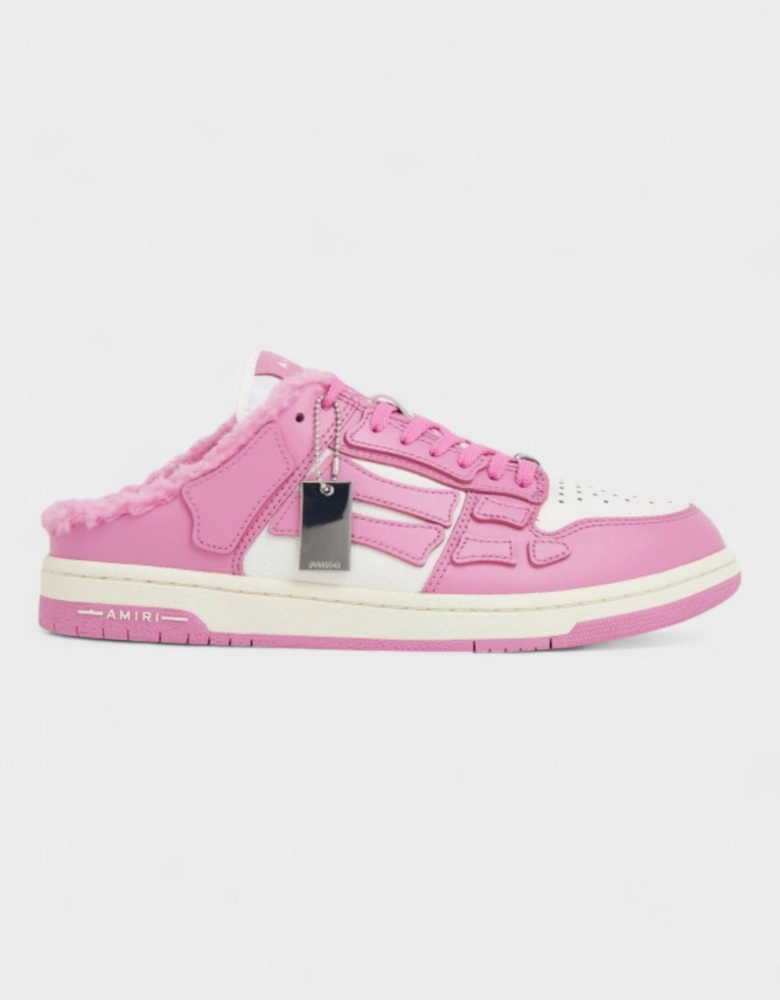 Wmns Skel Top Low Mule Shearling Pink