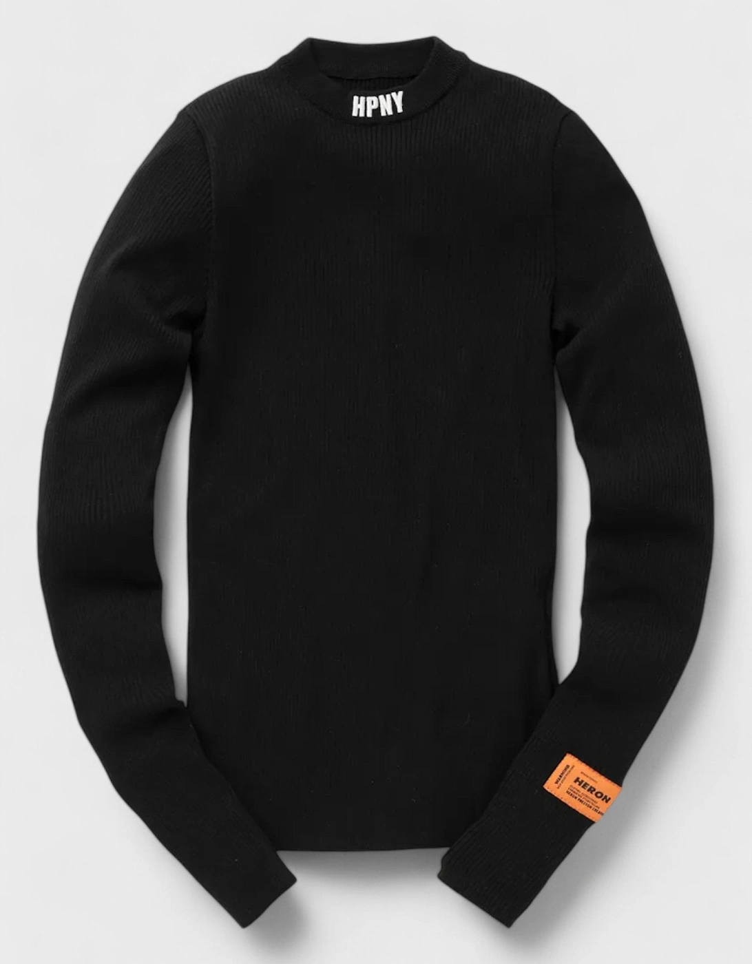 HPNY Embroidery Knit Crewneck Black, 4 of 3