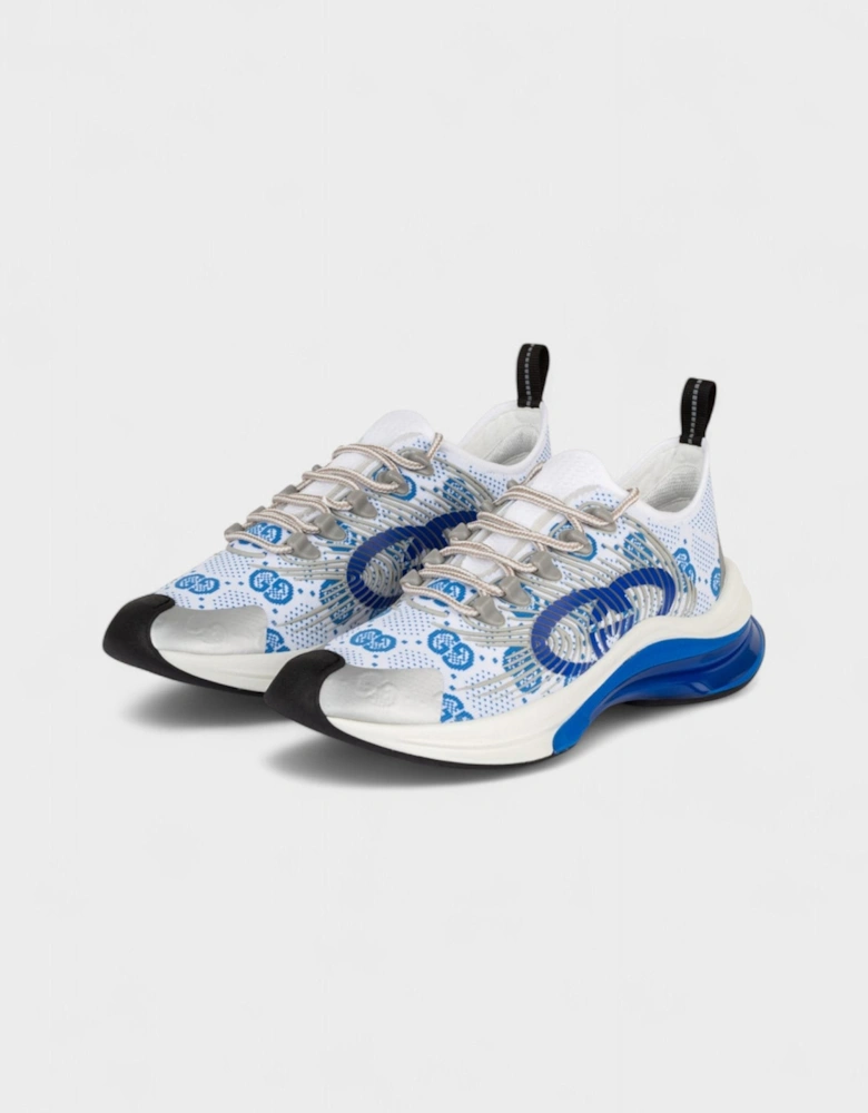 Run Sneakers Blue White