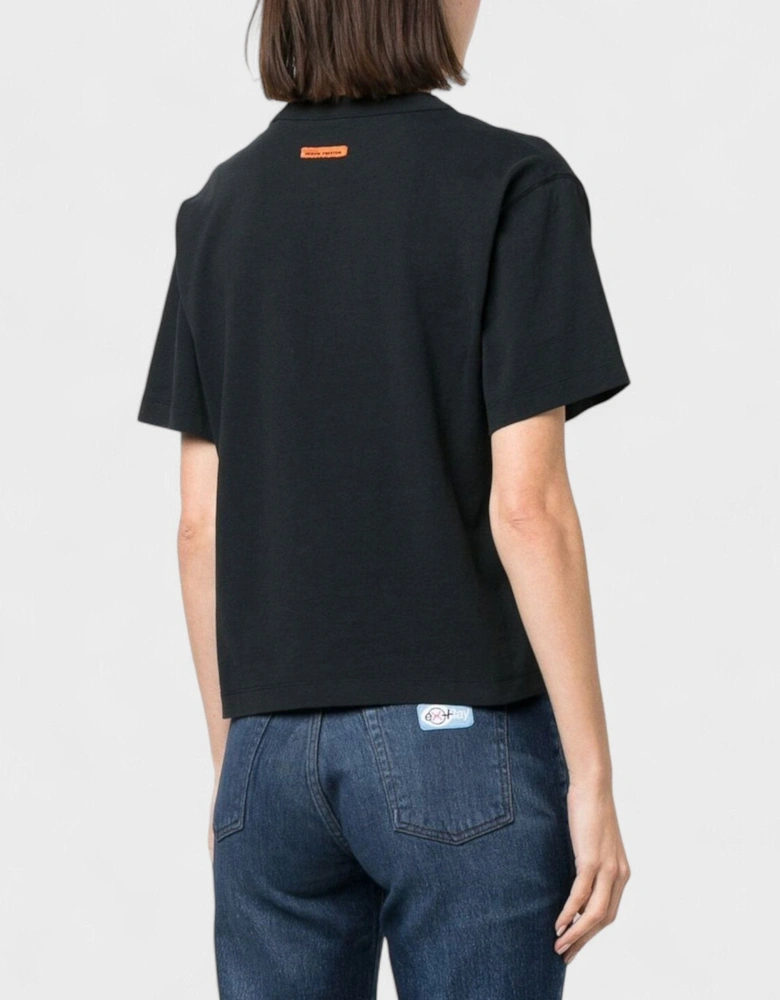 Short Sleeve Tee Black White