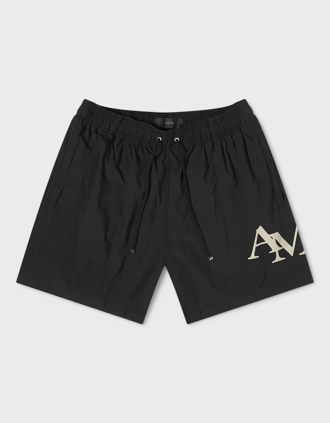 Staggered Swim Trunk Black, 4 of 3