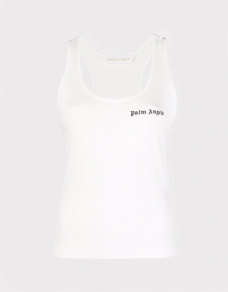 Classic Logo Tank Top White