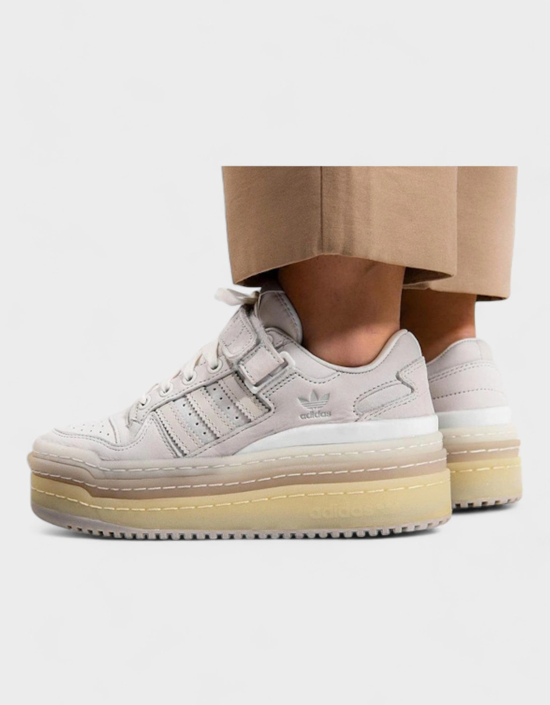 Triple Platforum Low Crystal White Wmns
