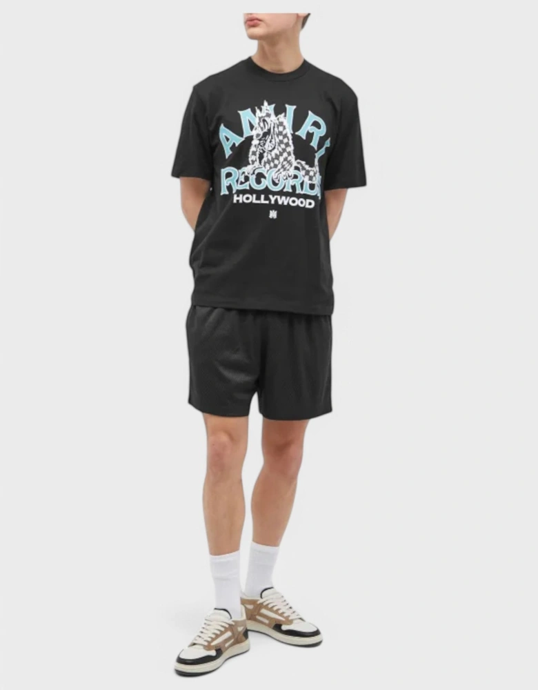 Records Wolf Tee Black