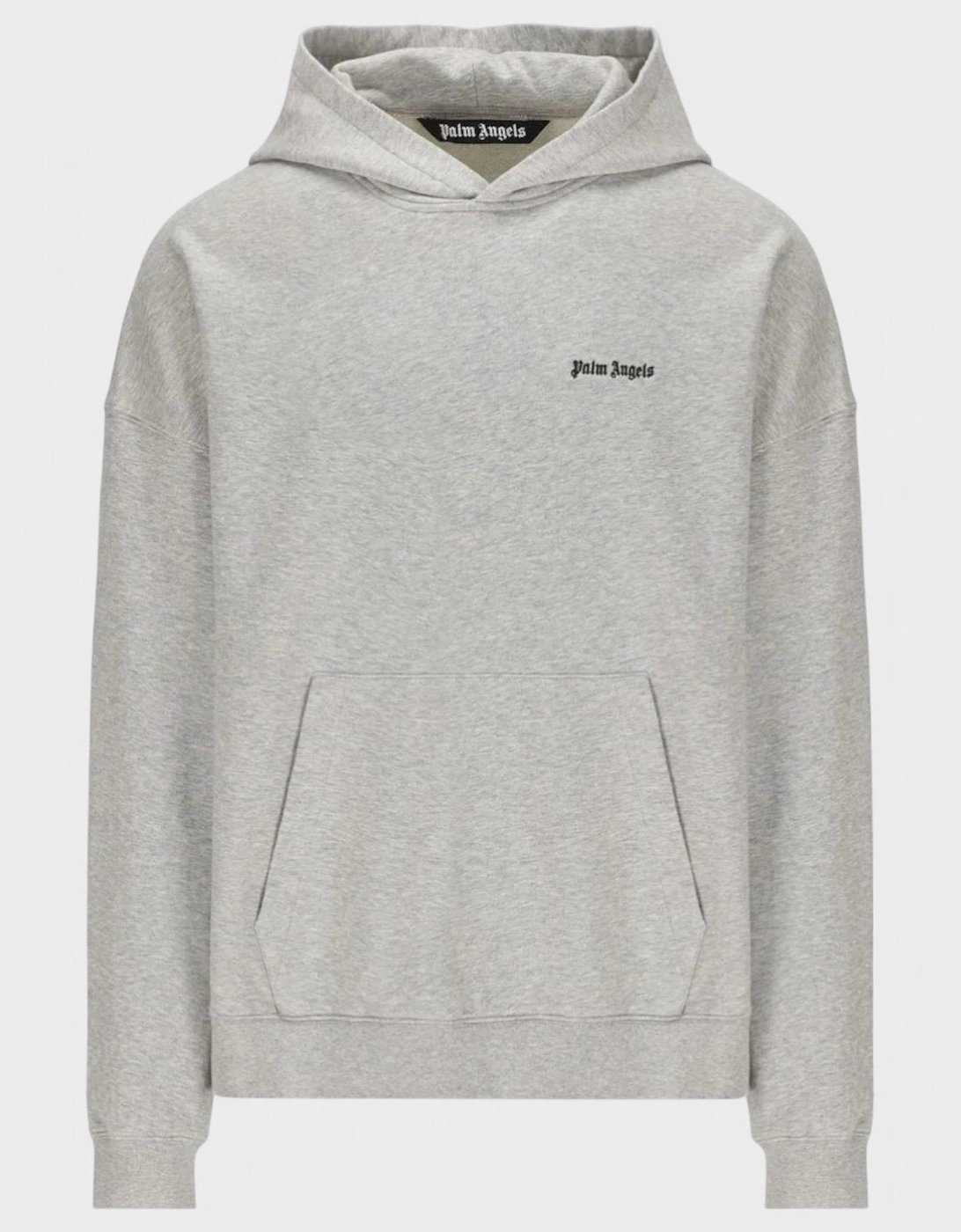 Embroidered-Logo Hoodie Grey, 3 of 2