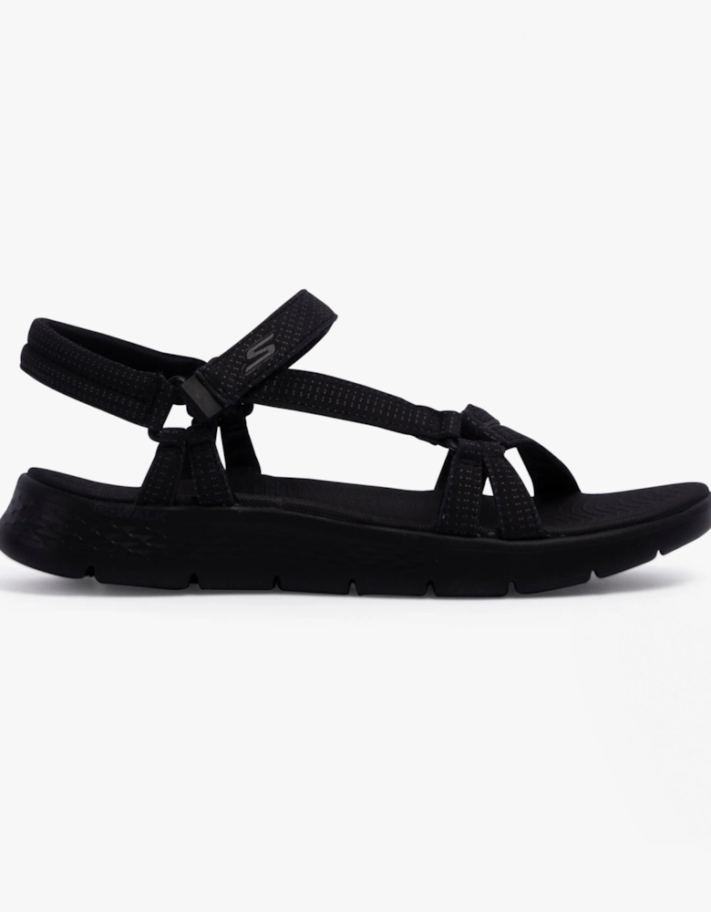 Skechers 141451/BBK GO WALK FLEX SANDAL - SUBLIME Womens Sandals Black