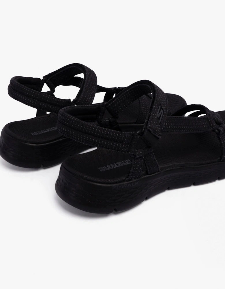 Skechers 141451/BBK GO WALK FLEX SANDAL - SUBLIME Womens Sandals Black
