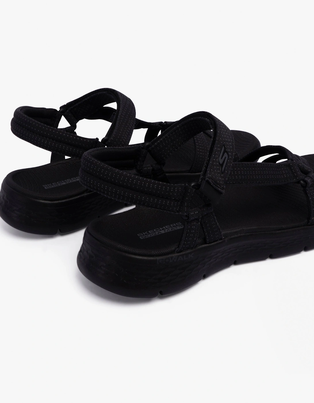 Skechers 141451/BBK GO WALK FLEX SANDAL - SUBLIME Womens Sandals Black