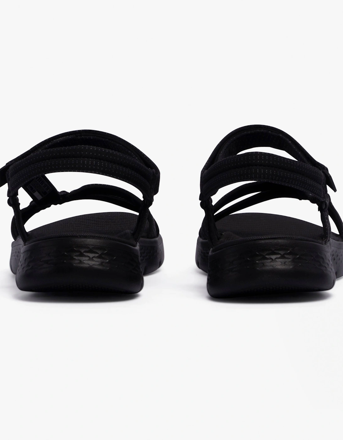 Skechers 141451/BBK GO WALK FLEX SANDAL - SUBLIME Womens Sandals Black