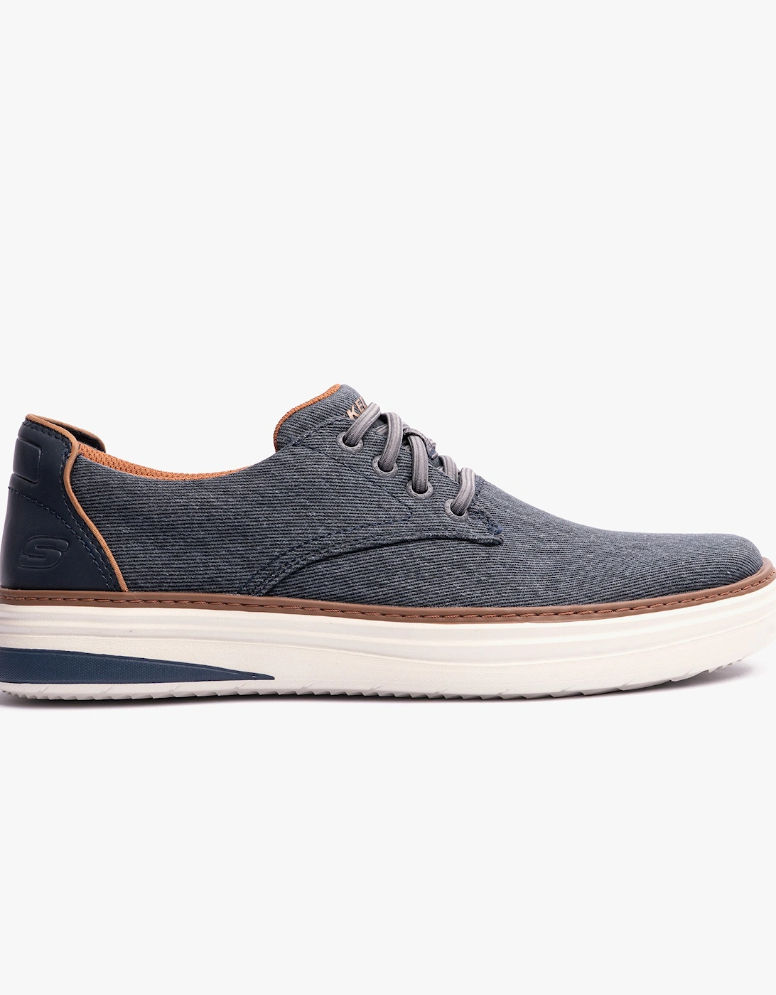 205135/NVY HYLAND - RATNER Mens Trainers Navy, 8 of 7
