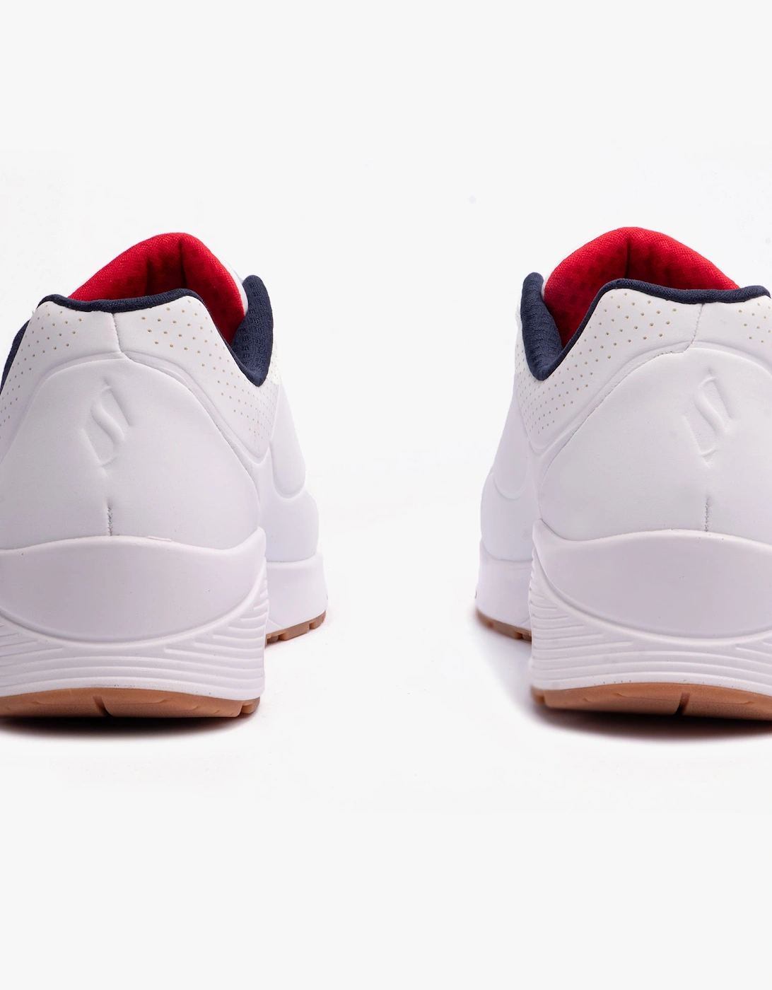 52458/WNVR UNO - STAND ON AIR Mens Trainers White/Red