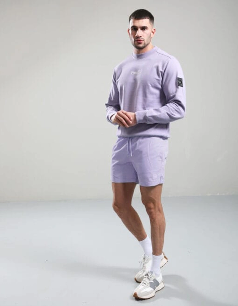 Siren Box Crewneck Sweatshirt - Lavender