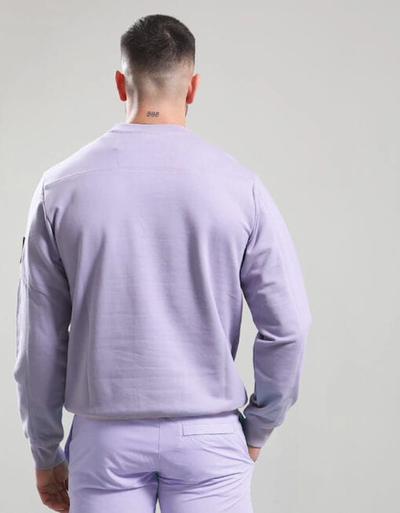 Siren Box Crewneck Sweatshirt - Lavender