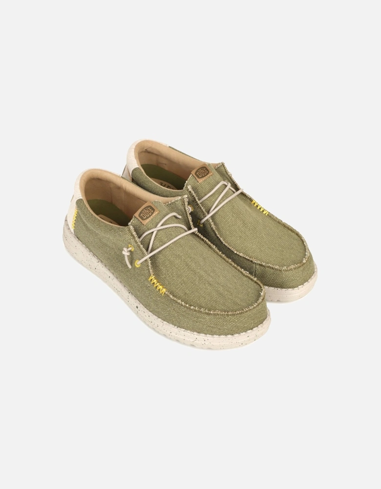 Wally Coastline Jute Mens Canvas Shoes