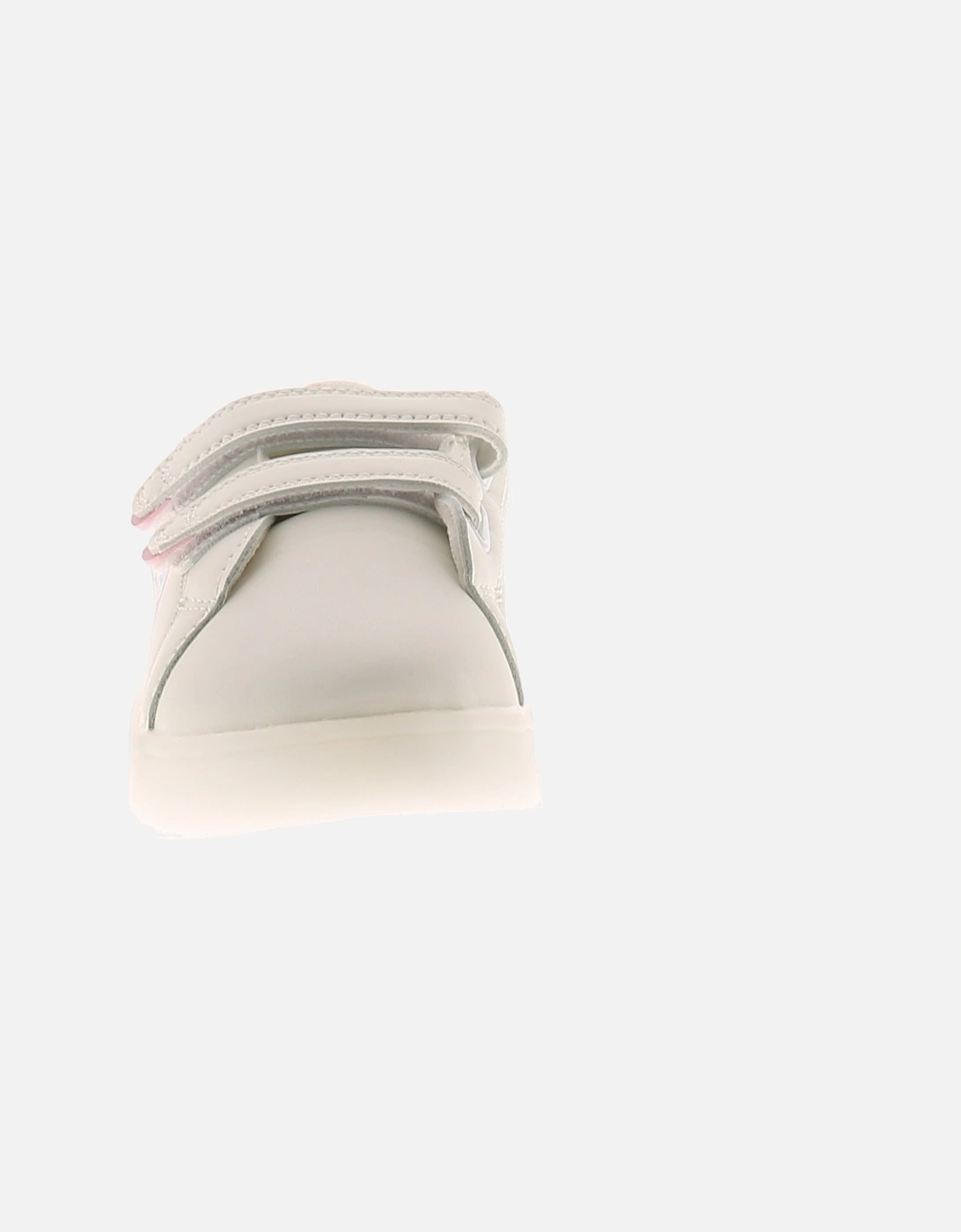Girls Trainers Younger Girls Heart white UK Size