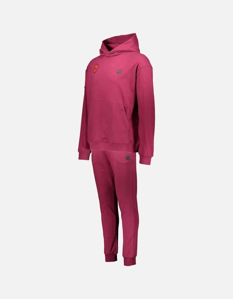 Classic Tracksuit Bottom - Beet Red