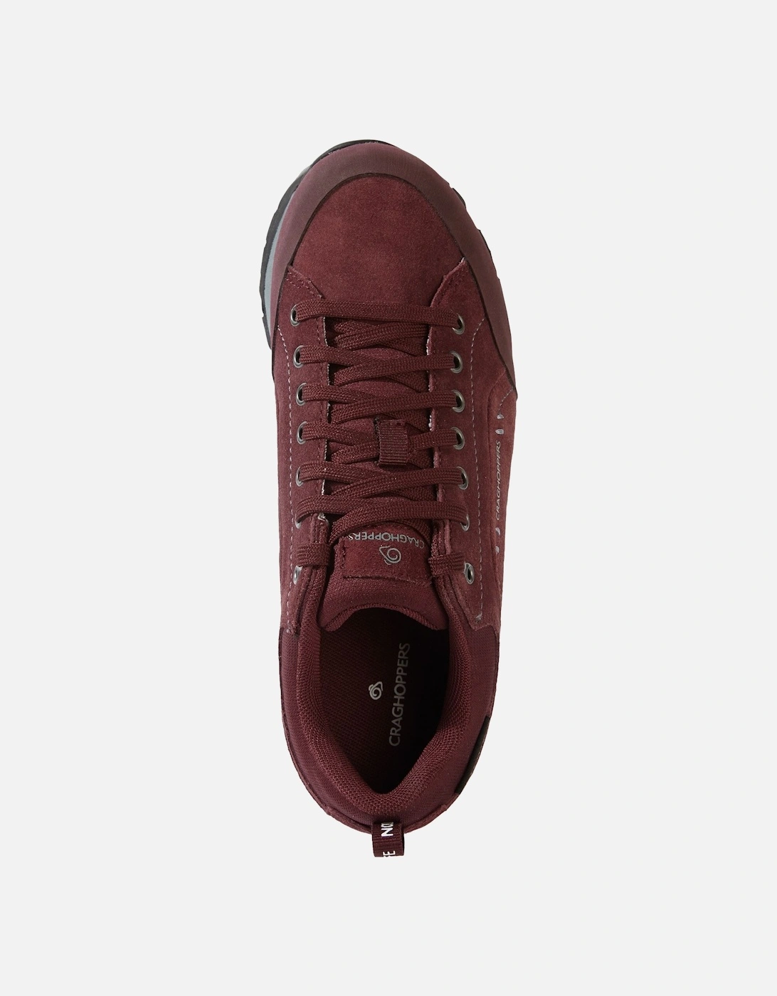 Craghoppers (7 Uk, Wildberry) Womens/Ladies Suede Trainers - Image 3