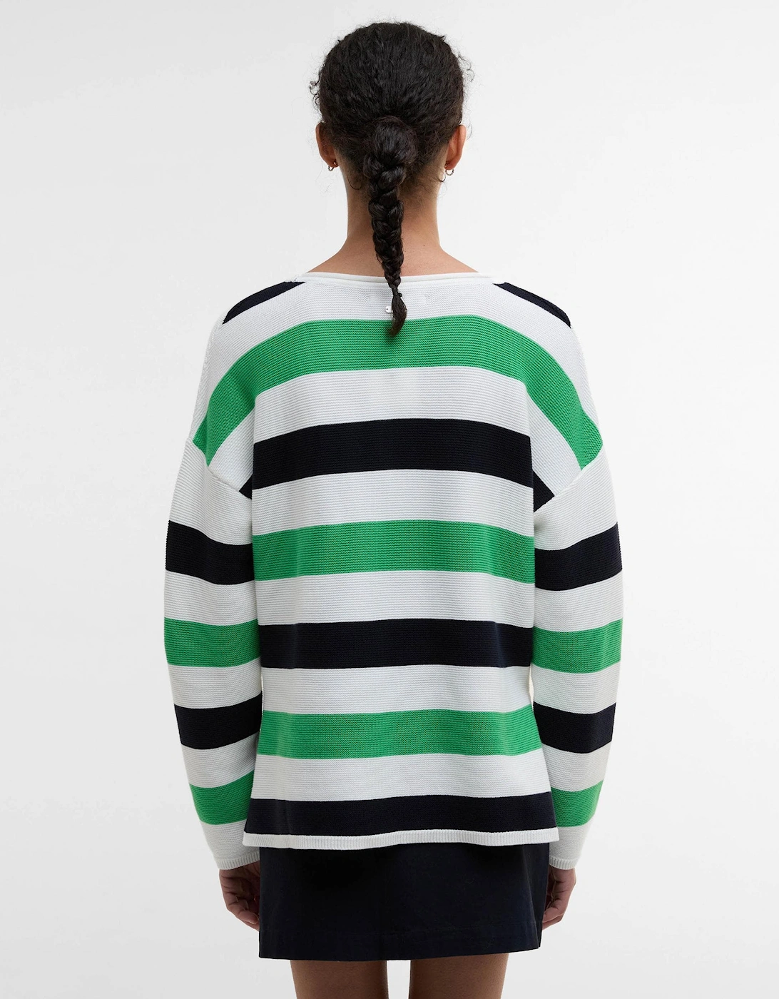 Marine Stripe Womens Knitted Jumper