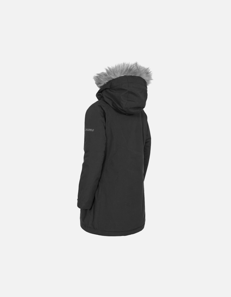 Childrens Girls Fame Waterproof Parka Jacket