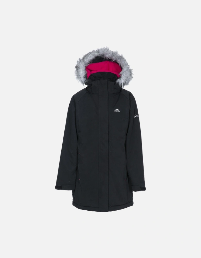 Childrens Girls Fame Waterproof Parka Jacket