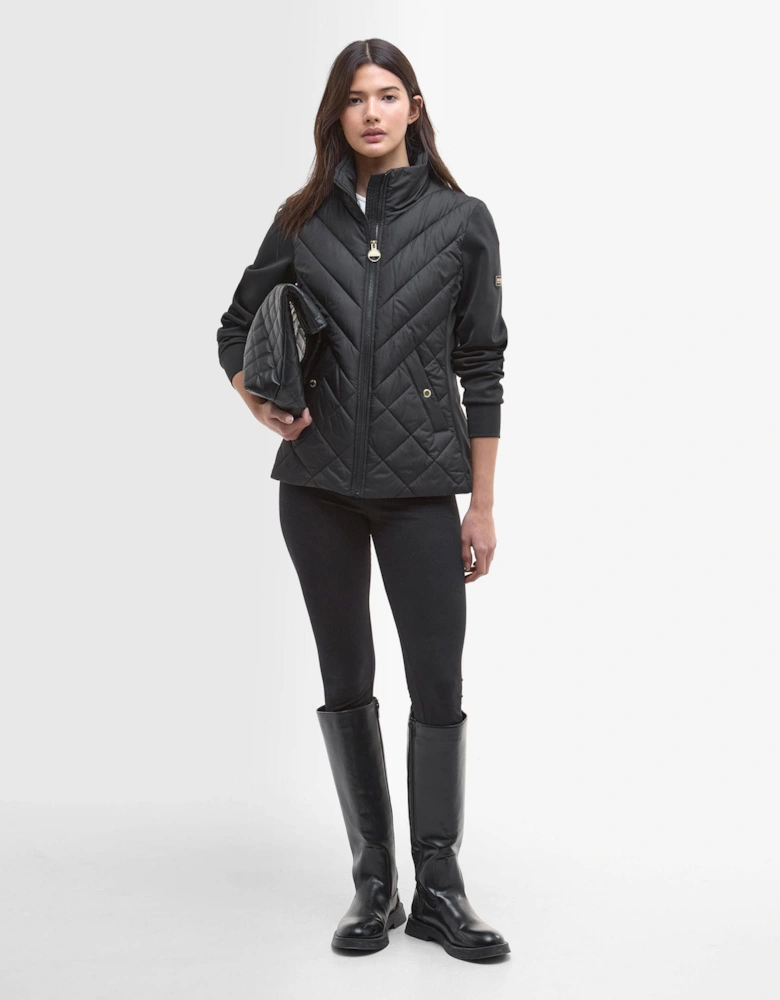 Natalia Womens Quilted Hybrid Jacket