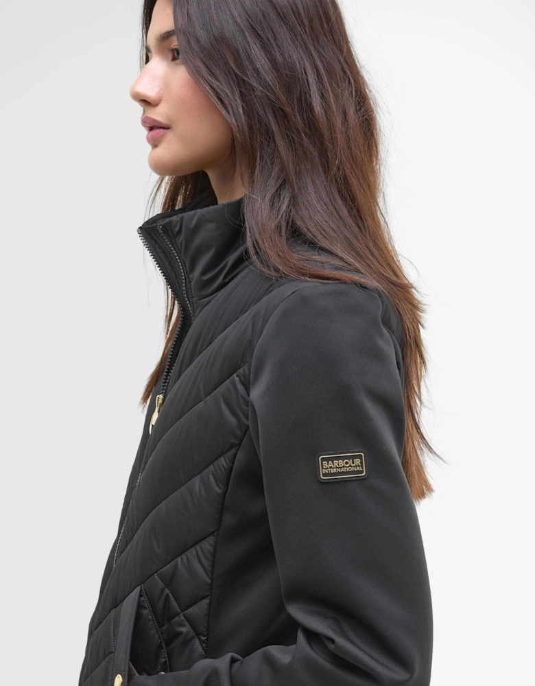 Natalia Womens Quilted Hybrid Jacket